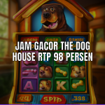 Slot mesin "The Dog House" yang gacor dengan RTP tinggi.
