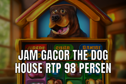 Slot mesin "The Dog House" yang gacor dengan RTP tinggi.