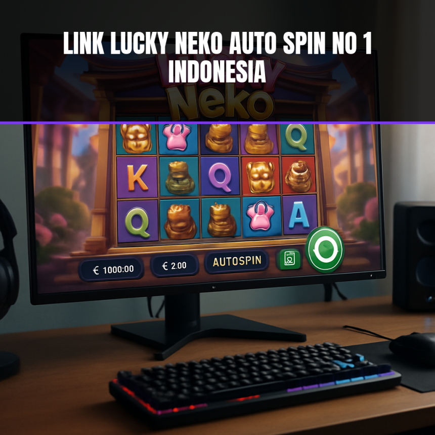 Link Lucky Neko auto spin terpercaya.